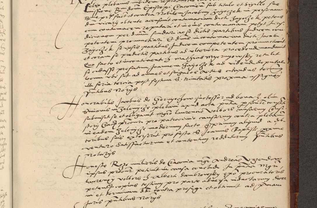 Zdjęcie nr 1011 dla obiektu archiwalnego: [Acta actorum vicarialia coram Nicolao Bedlenski]