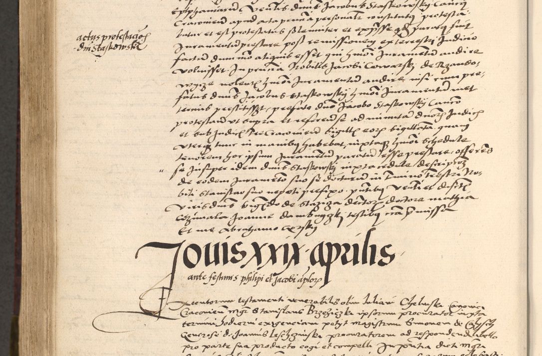 Zdjęcie nr 1000 dla obiektu archiwalnego: [Acta actorum vicarialia coram Nicolao Bedlenski]