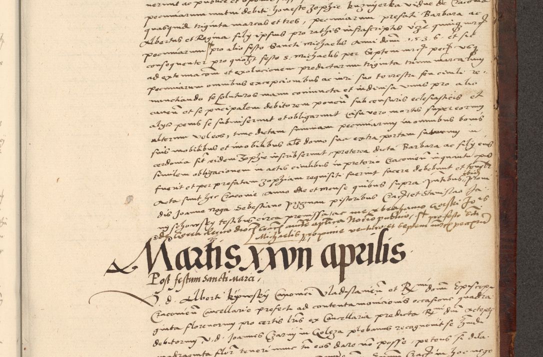 Zdjęcie nr 993 dla obiektu archiwalnego: [Acta actorum vicarialia coram Nicolao Bedlenski]