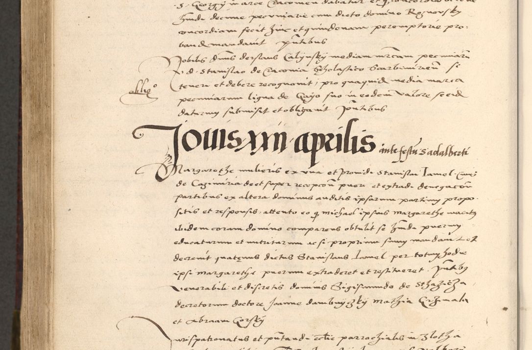 Zdjęcie nr 990 dla obiektu archiwalnego: [Acta actorum vicarialia coram Nicolao Bedlenski]