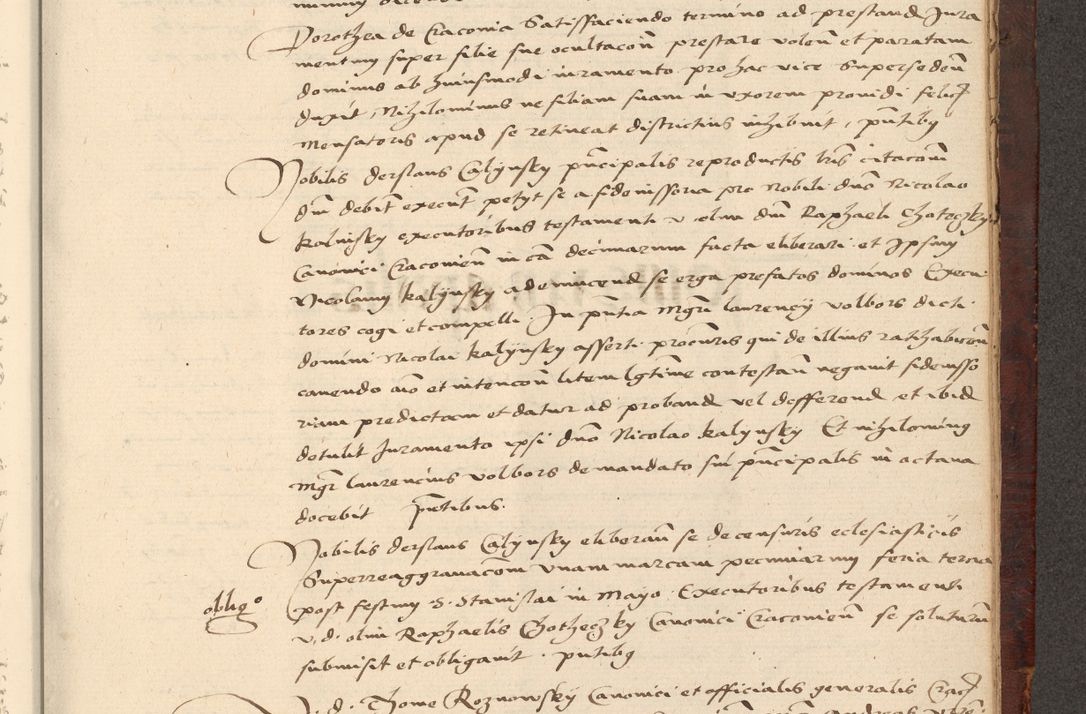 Zdjęcie nr 989 dla obiektu archiwalnego: [Acta actorum vicarialia coram Nicolao Bedlenski]