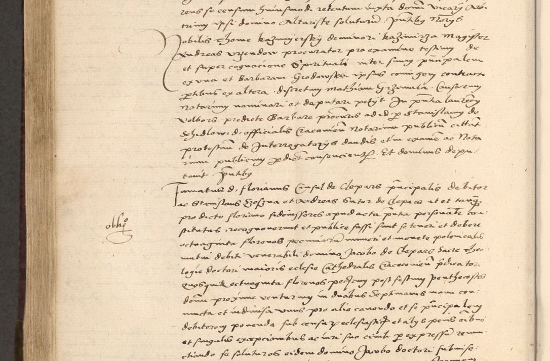 Zdjęcie nr 982 dla obiektu archiwalnego: [Acta actorum vicarialia coram Nicolao Bedlenski]