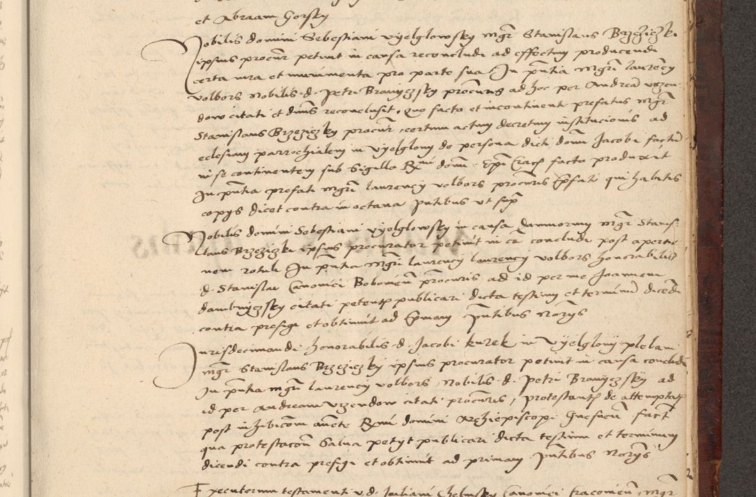 Zdjęcie nr 985 dla obiektu archiwalnego: [Acta actorum vicarialia coram Nicolao Bedlenski]