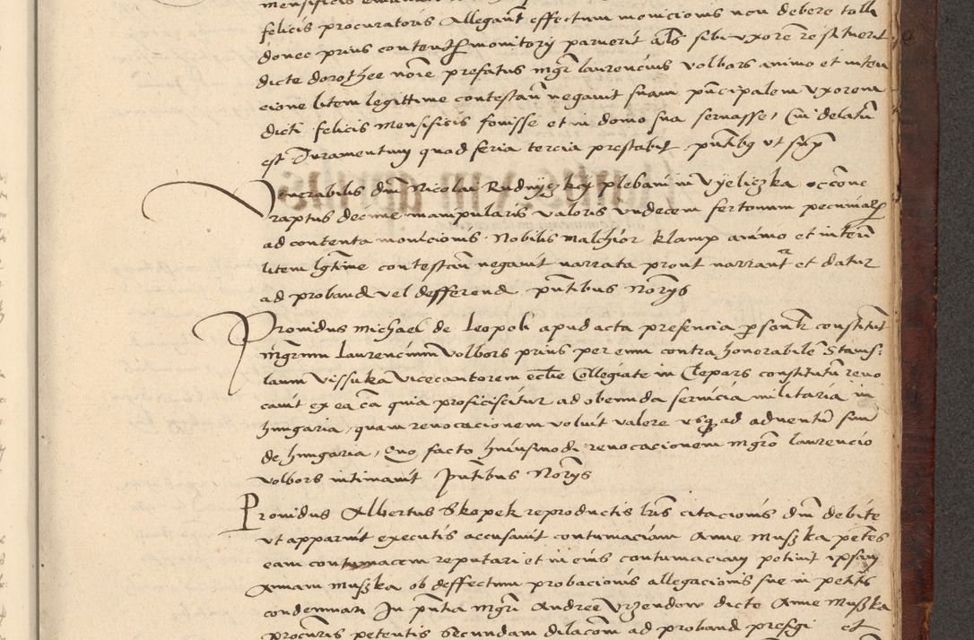 Zdjęcie nr 977 dla obiektu archiwalnego: [Acta actorum vicarialia coram Nicolao Bedlenski]