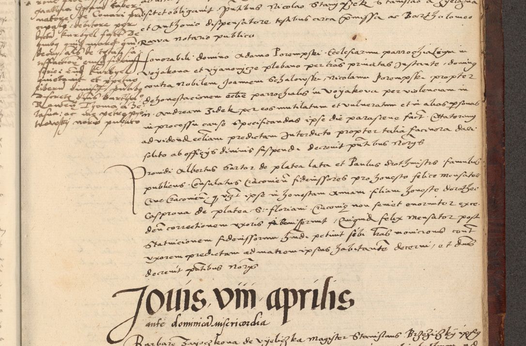 Zdjęcie nr 973 dla obiektu archiwalnego: [Acta actorum vicarialia coram Nicolao Bedlenski]