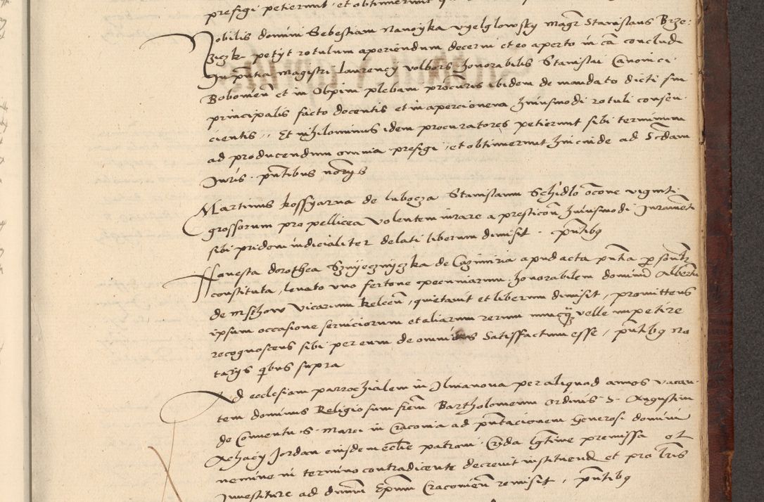 Zdjęcie nr 975 dla obiektu archiwalnego: [Acta actorum vicarialia coram Nicolao Bedlenski]