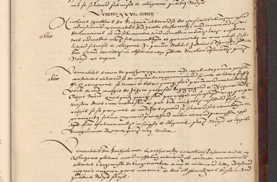 Zdjęcie nr 961 dla obiektu archiwalnego: [Acta actorum vicarialia coram Nicolao Bedlenski]