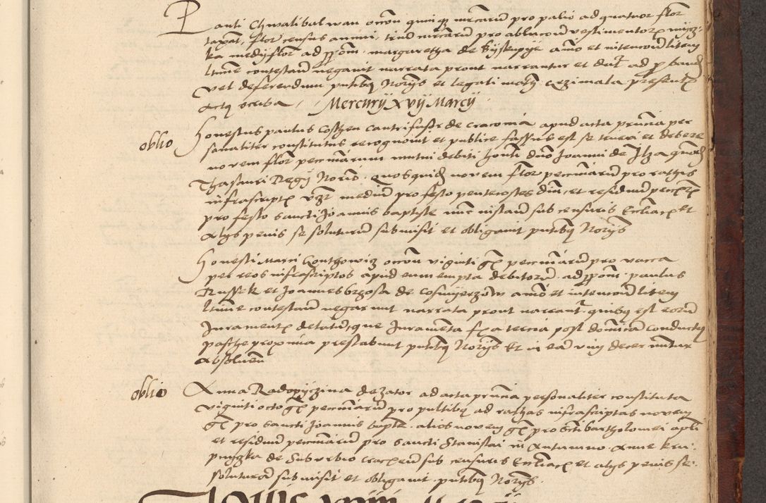 Zdjęcie nr 953 dla obiektu archiwalnego: [Acta actorum vicarialia coram Nicolao Bedlenski]