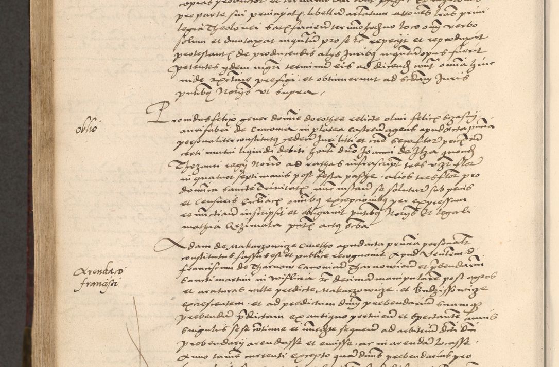 Zdjęcie nr 952 dla obiektu archiwalnego: [Acta actorum vicarialia coram Nicolao Bedlenski]