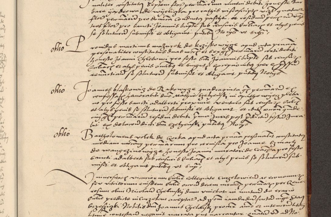 Zdjęcie nr 937 dla obiektu archiwalnego: [Acta actorum vicarialia coram Nicolao Bedlenski]