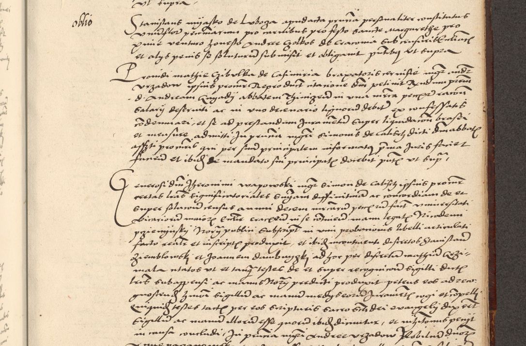 Zdjęcie nr 927 dla obiektu archiwalnego: [Acta actorum vicarialia coram Nicolao Bedlenski]