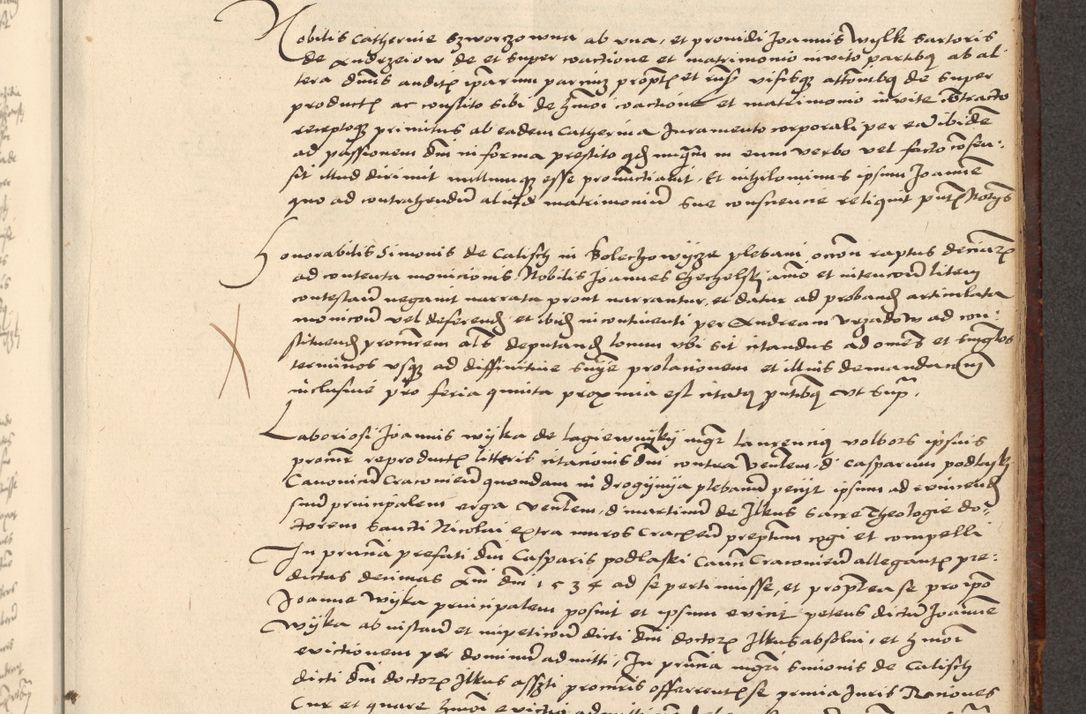 Zdjęcie nr 897 dla obiektu archiwalnego: [Acta actorum vicarialia coram Nicolao Bedlenski]