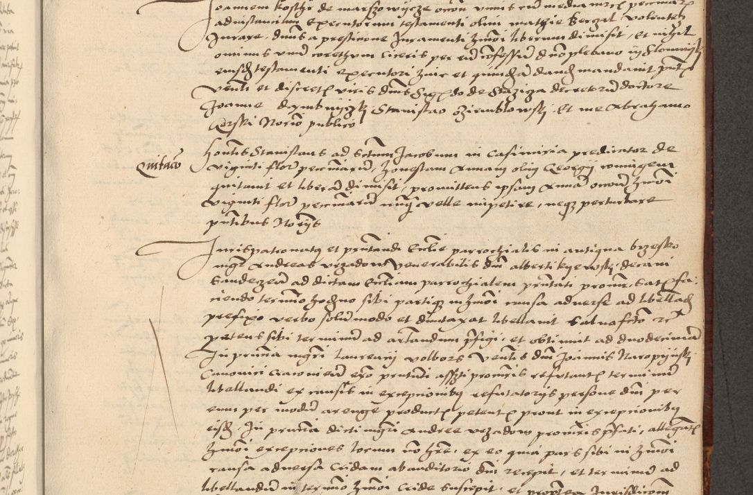 Zdjęcie nr 869 dla obiektu archiwalnego: [Acta actorum vicarialia coram Nicolao Bedlenski]