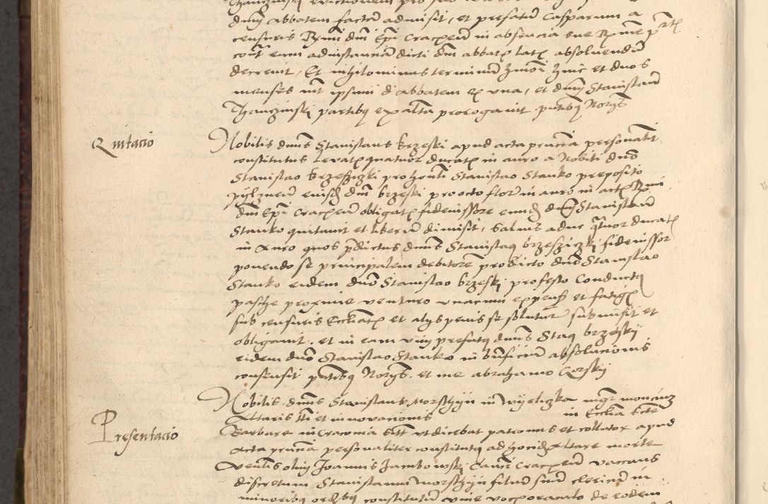 Zdjęcie nr 856 dla obiektu archiwalnego: [Acta actorum vicarialia coram Nicolao Bedlenski]