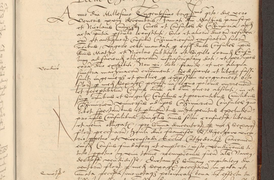 Zdjęcie nr 857 dla obiektu archiwalnego: [Acta actorum vicarialia coram Nicolao Bedlenski]