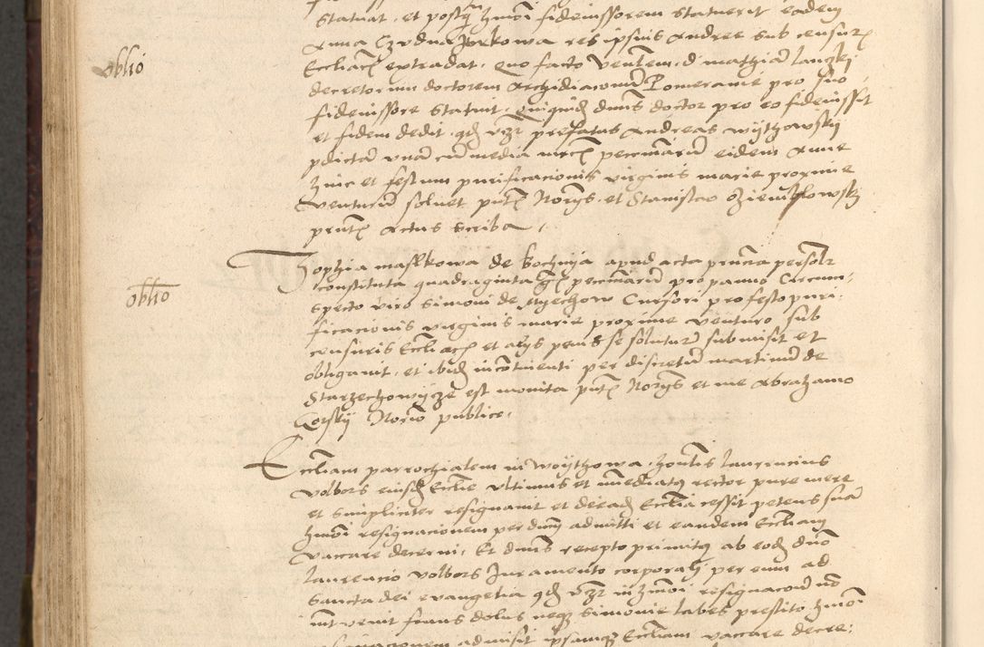 Zdjęcie nr 852 dla obiektu archiwalnego: [Acta actorum vicarialia coram Nicolao Bedlenski]