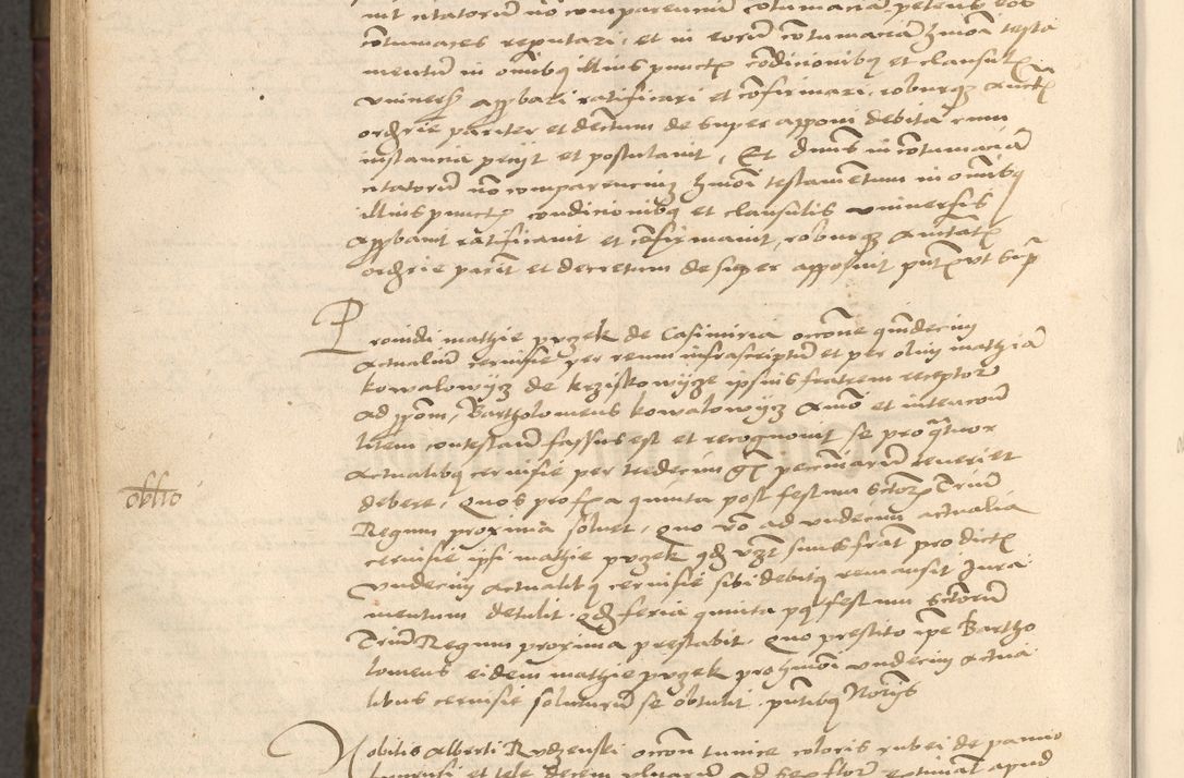 Zdjęcie nr 850 dla obiektu archiwalnego: [Acta actorum vicarialia coram Nicolao Bedlenski]