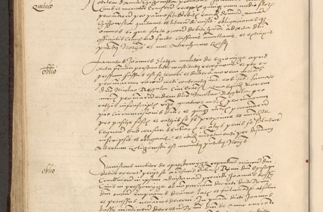 Zdjęcie nr 848 dla obiektu archiwalnego: [Acta actorum vicarialia coram Nicolao Bedlenski]