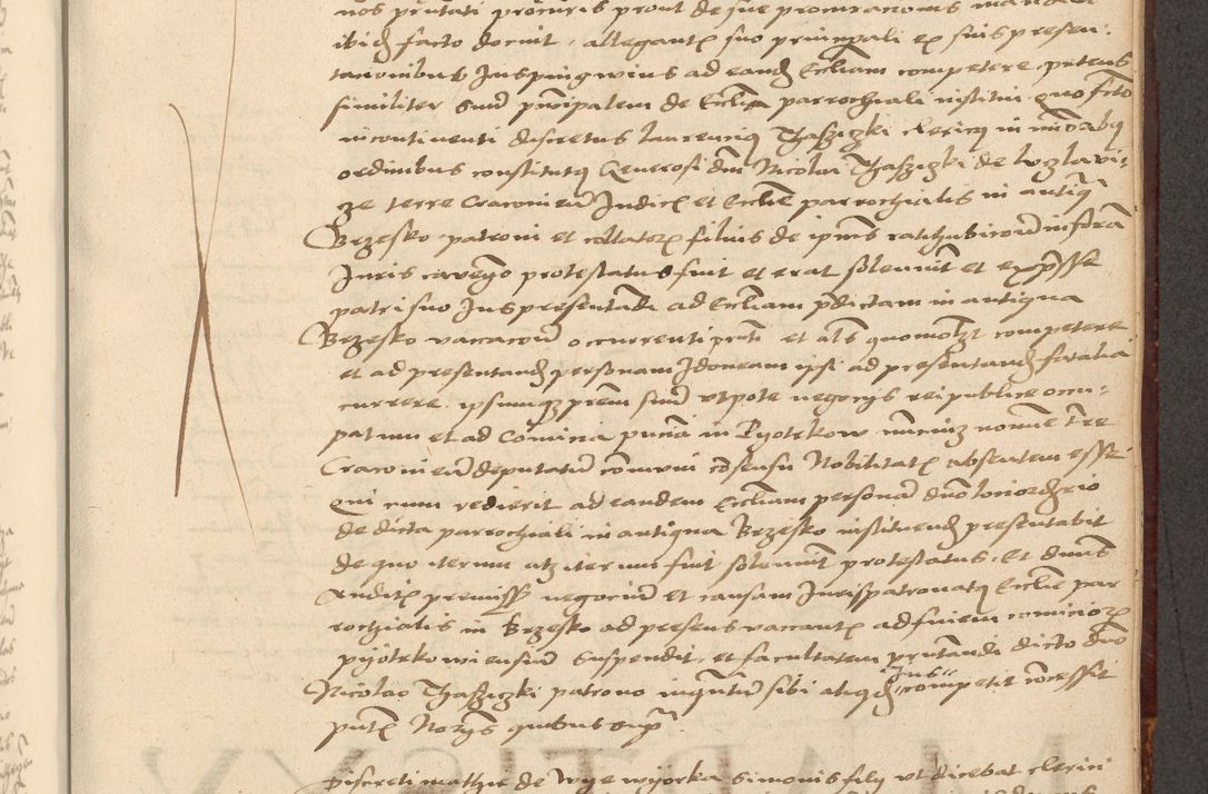 Zdjęcie nr 845 dla obiektu archiwalnego: [Acta actorum vicarialia coram Nicolao Bedlenski]