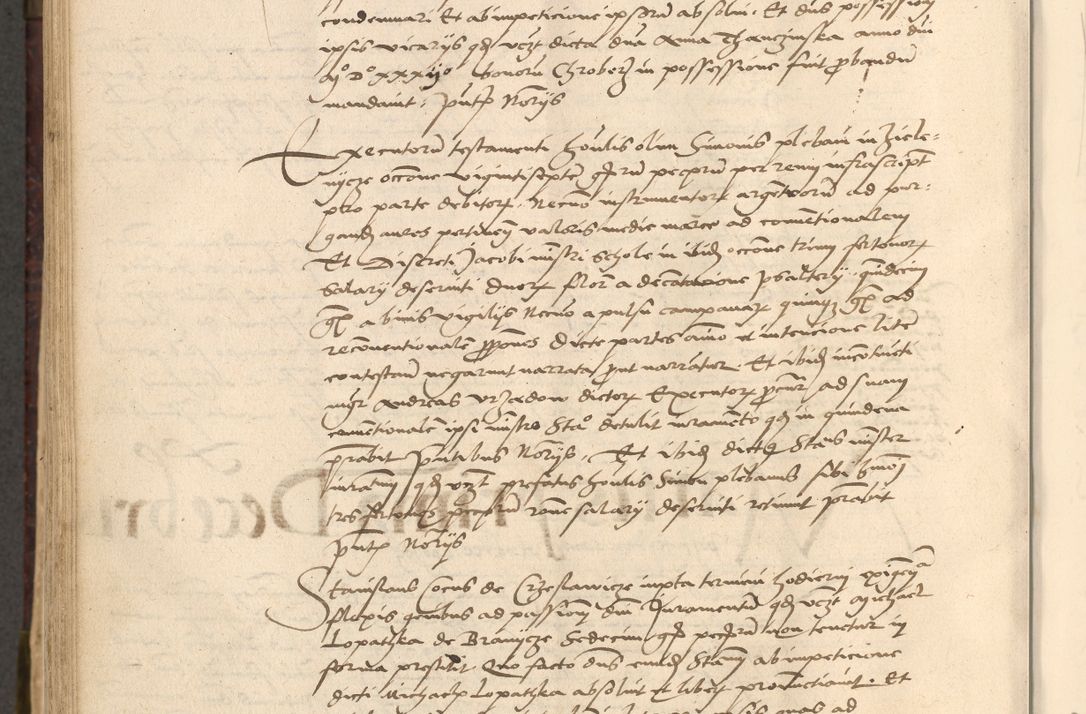 Zdjęcie nr 836 dla obiektu archiwalnego: [Acta actorum vicarialia coram Nicolao Bedlenski]