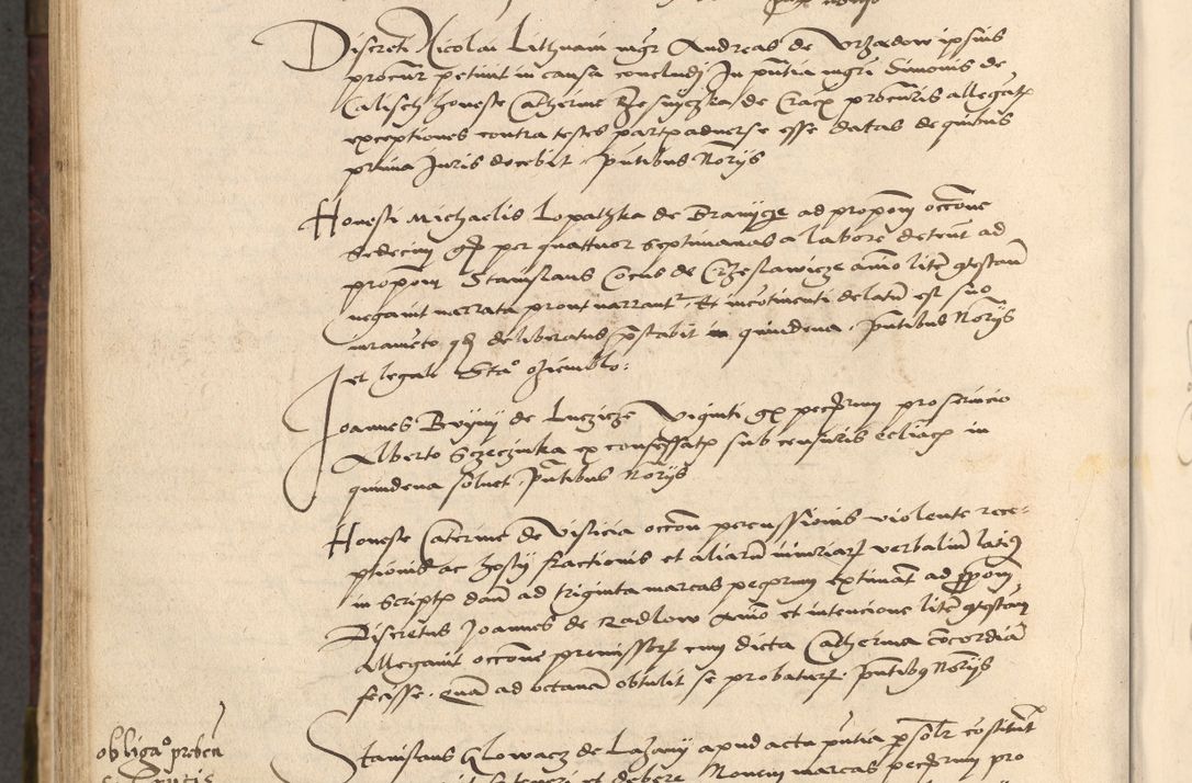 Zdjęcie nr 830 dla obiektu archiwalnego: [Acta actorum vicarialia coram Nicolao Bedlenski]