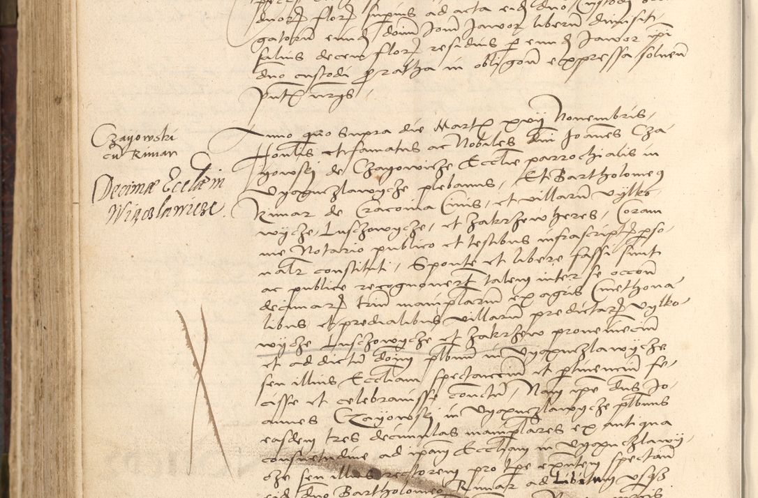 Zdjęcie nr 826 dla obiektu archiwalnego: [Acta actorum vicarialia coram Nicolao Bedlenski]