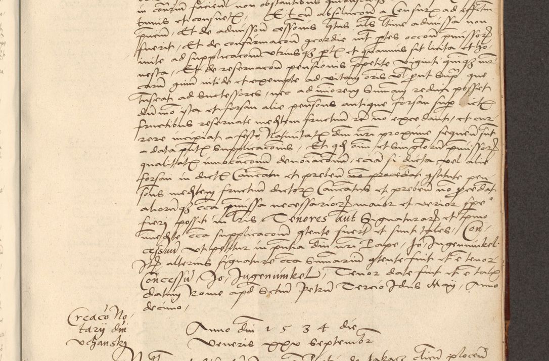 Zdjęcie nr 821 dla obiektu archiwalnego: [Acta actorum vicarialia coram Nicolao Bedlenski]