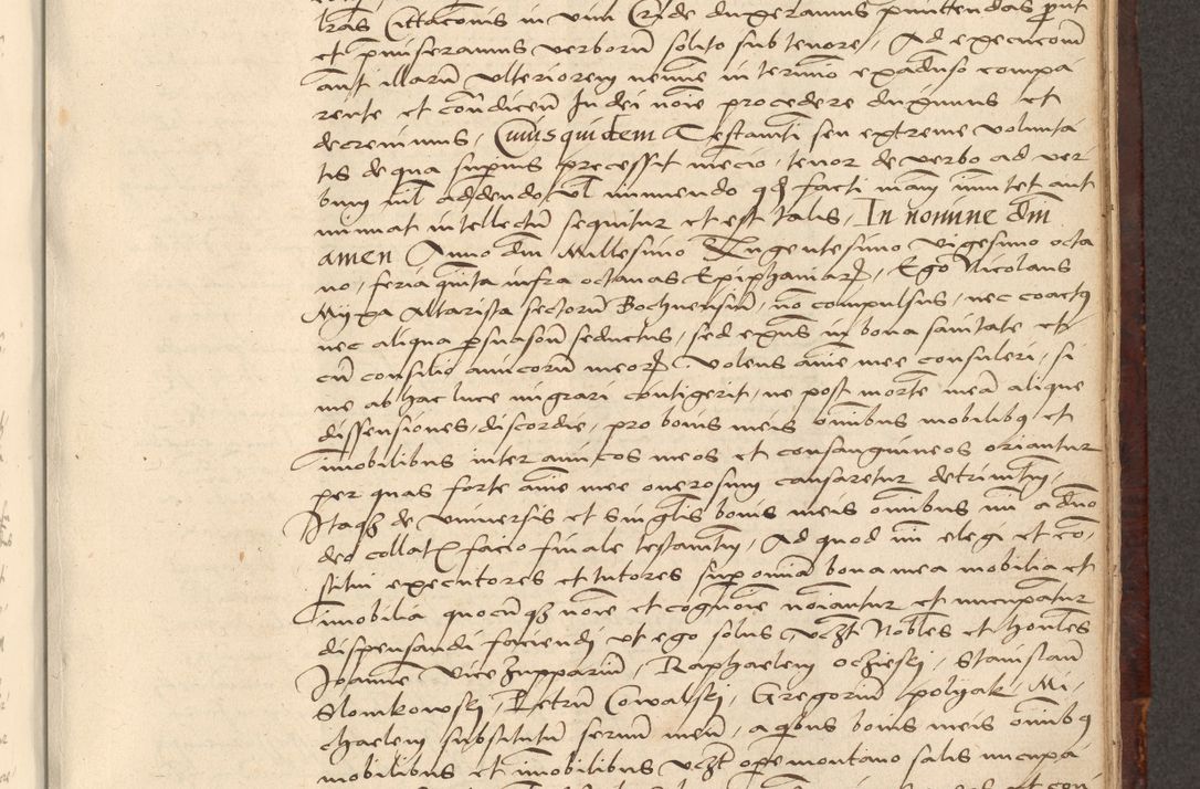 Zdjęcie nr 805 dla obiektu archiwalnego: [Acta actorum vicarialia coram Nicolao Bedlenski]