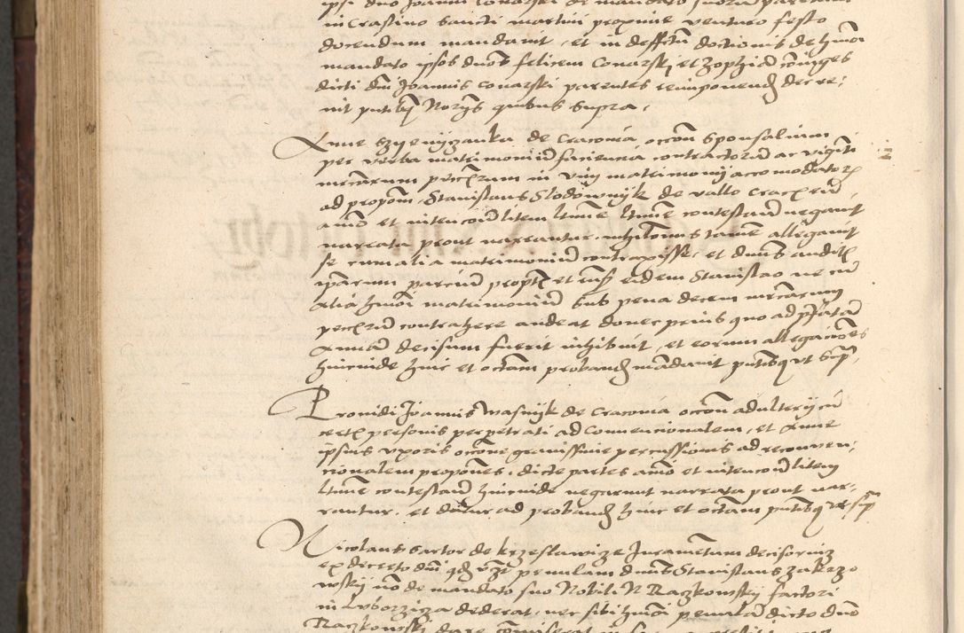 Zdjęcie nr 796 dla obiektu archiwalnego: [Acta actorum vicarialia coram Nicolao Bedlenski]