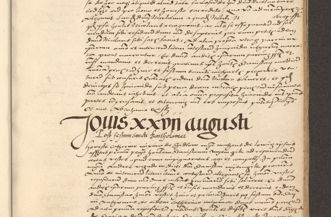 Zdjęcie nr 739 dla obiektu archiwalnego: [Acta actorum vicarialia coram Nicolao Bedlenski]