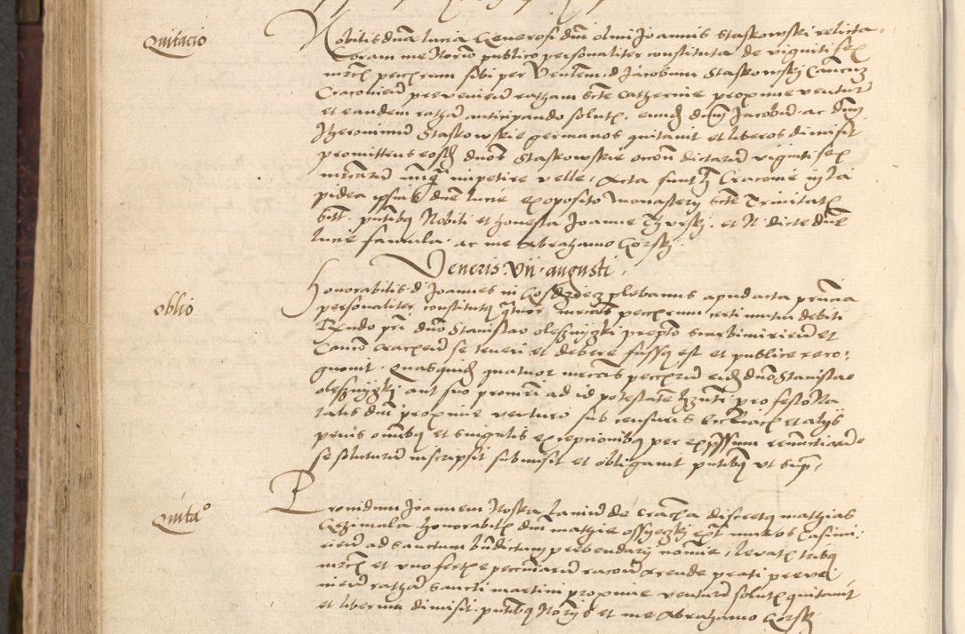 Zdjęcie nr 726 dla obiektu archiwalnego: [Acta actorum vicarialia coram Nicolao Bedlenski]