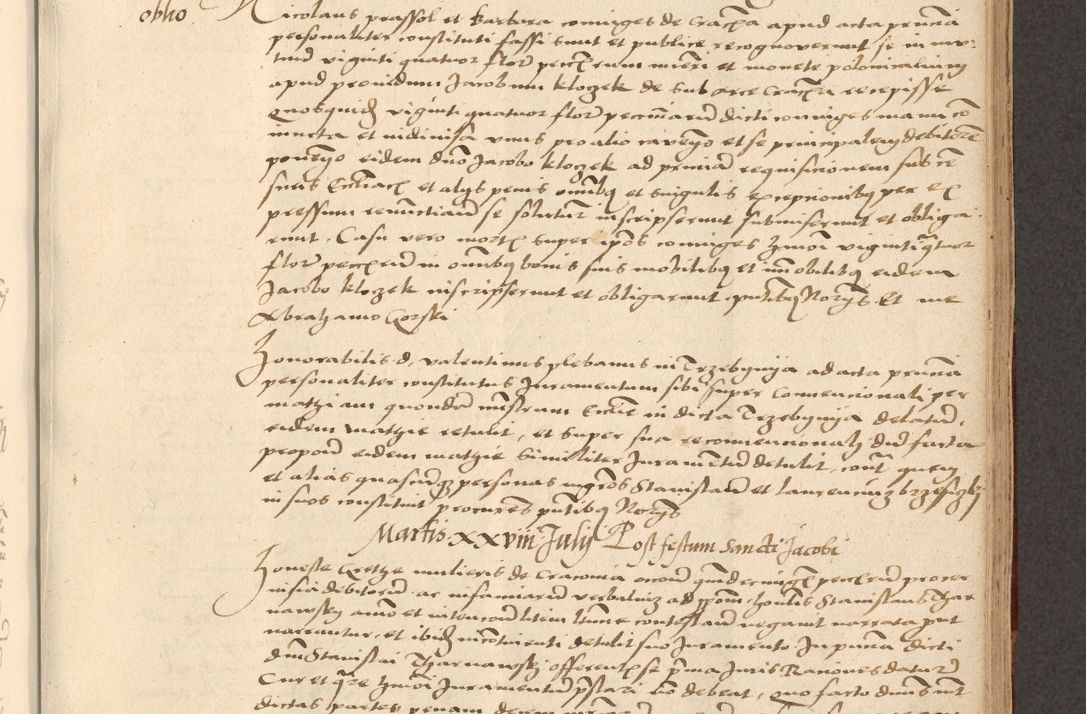 Zdjęcie nr 723 dla obiektu archiwalnego: [Acta actorum vicarialia coram Nicolao Bedlenski]