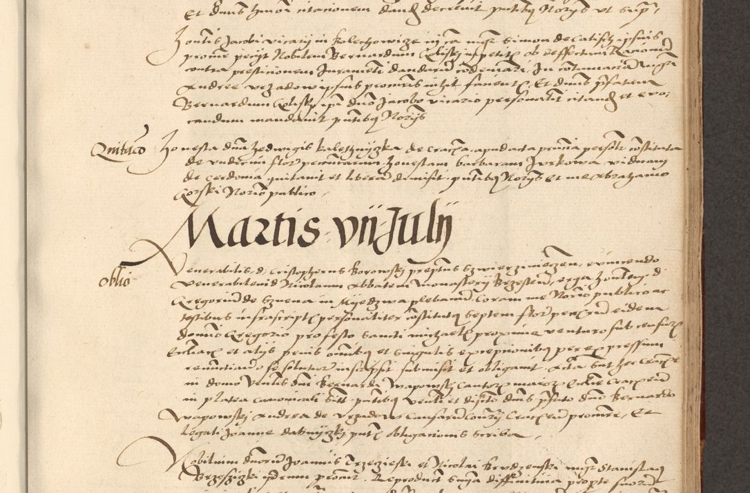 Zdjęcie nr 713 dla obiektu archiwalnego: [Acta actorum vicarialia coram Nicolao Bedlenski]