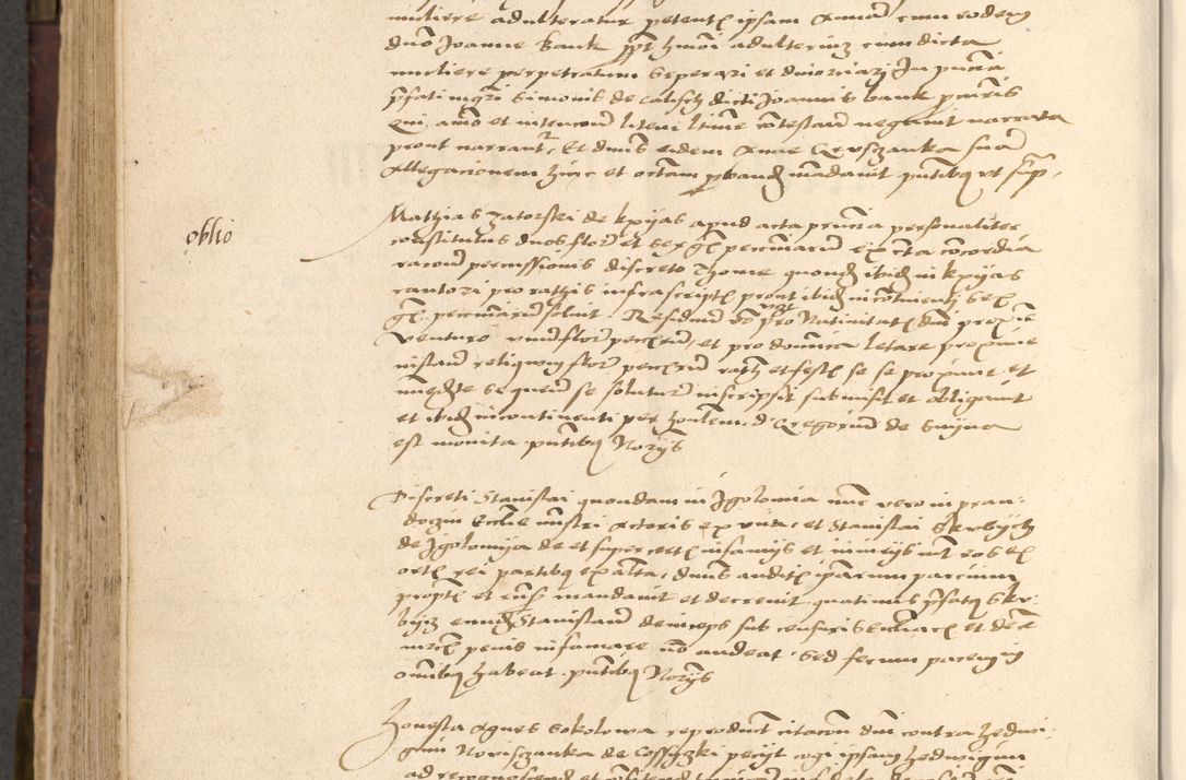 Zdjęcie nr 710 dla obiektu archiwalnego: [Acta actorum vicarialia coram Nicolao Bedlenski]