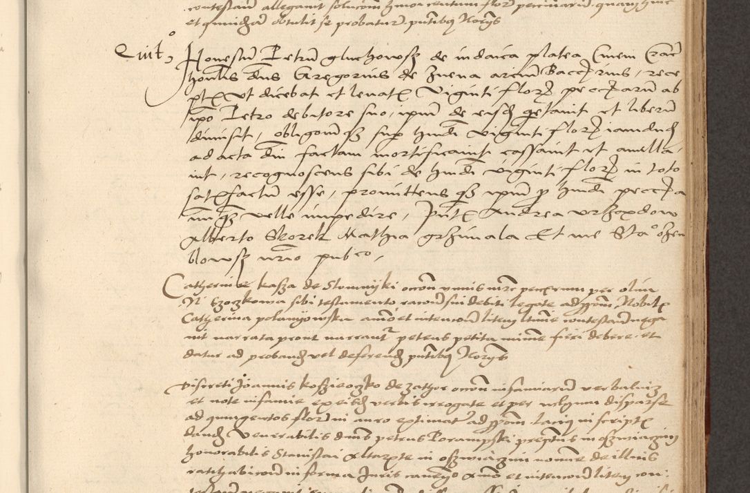 Zdjęcie nr 697 dla obiektu archiwalnego: [Acta actorum vicarialia coram Nicolao Bedlenski]