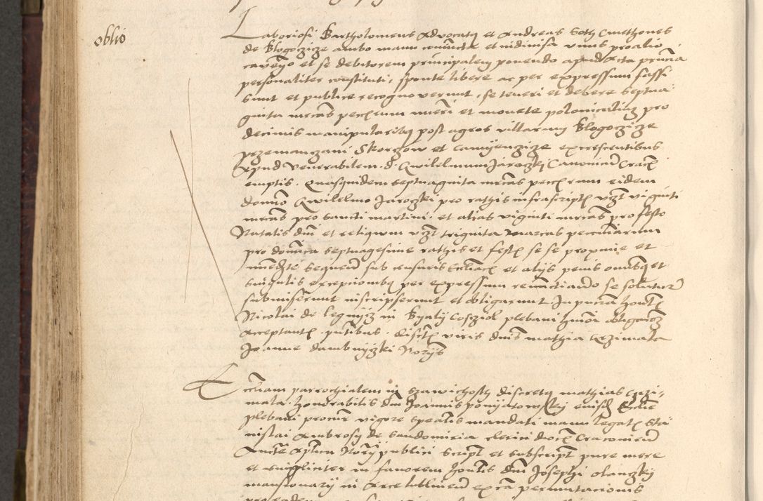 Zdjęcie nr 696 dla obiektu archiwalnego: [Acta actorum vicarialia coram Nicolao Bedlenski]