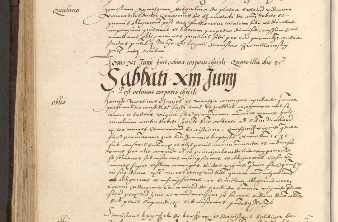 Zdjęcie nr 694 dla obiektu archiwalnego: [Acta actorum vicarialia coram Nicolao Bedlenski]