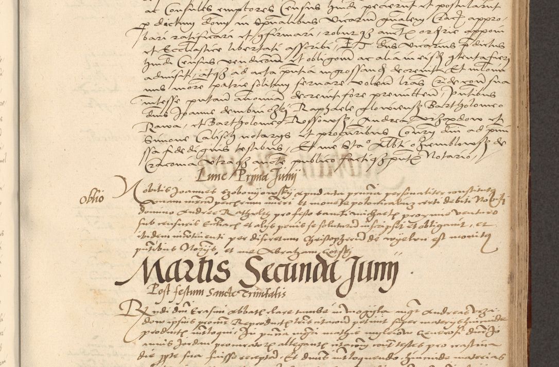 Zdjęcie nr 685 dla obiektu archiwalnego: [Acta actorum vicarialia coram Nicolao Bedlenski]