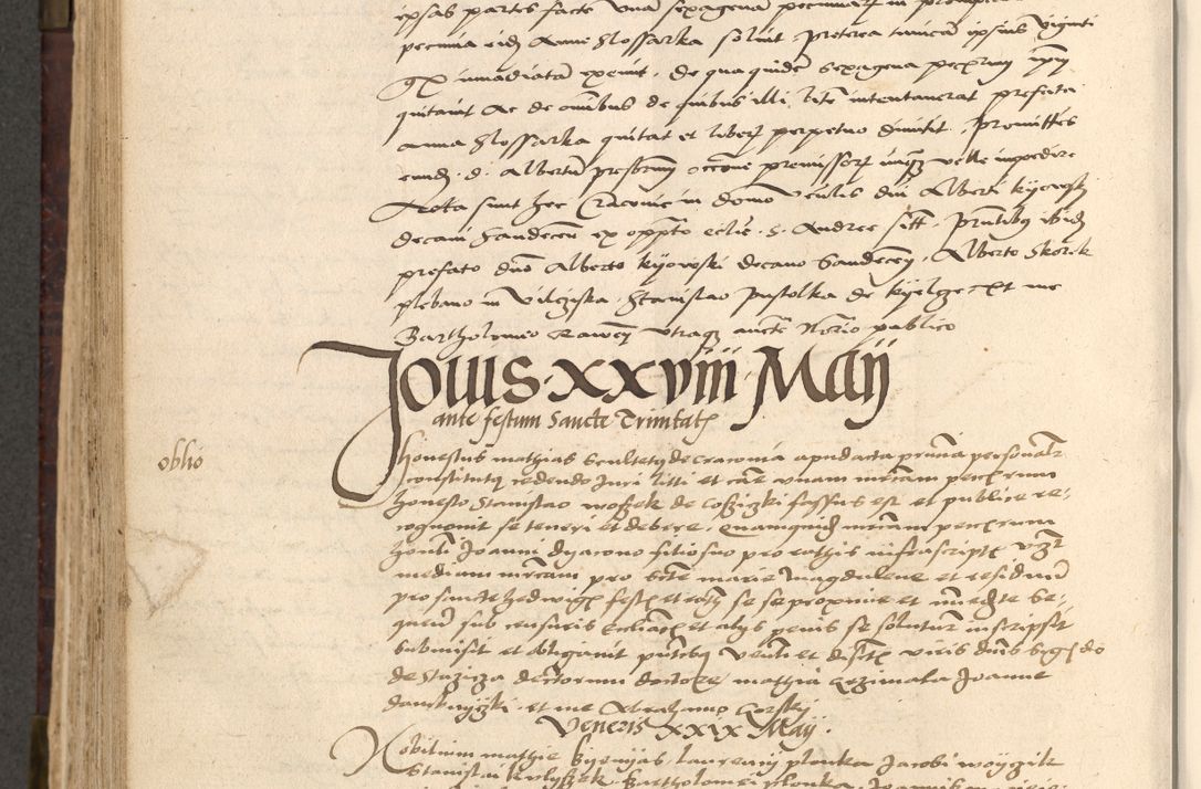 Zdjęcie nr 676 dla obiektu archiwalnego: [Acta actorum vicarialia coram Nicolao Bedlenski]