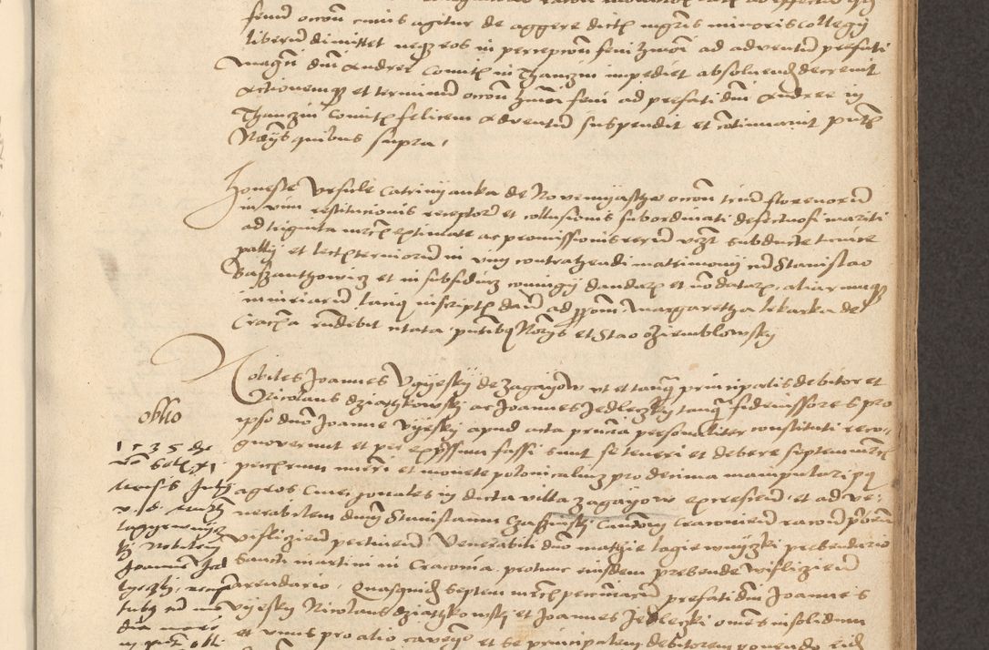 Zdjęcie nr 665 dla obiektu archiwalnego: [Acta actorum vicarialia coram Nicolao Bedlenski]