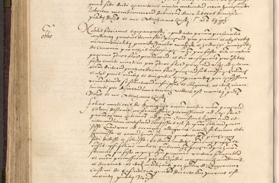 Zdjęcie nr 664 dla obiektu archiwalnego: [Acta actorum vicarialia coram Nicolao Bedlenski]