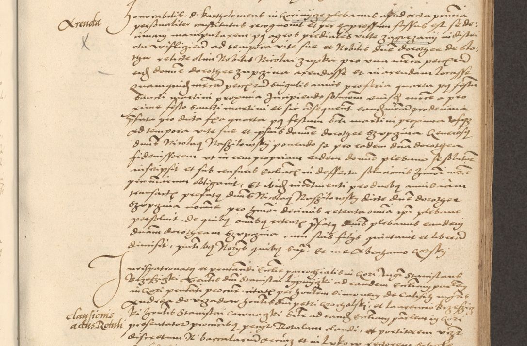 Zdjęcie nr 661 dla obiektu archiwalnego: [Acta actorum vicarialia coram Nicolao Bedlenski]