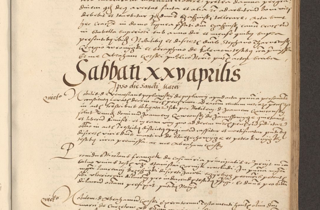 Zdjęcie nr 651 dla obiektu archiwalnego: [Acta actorum vicarialia coram Nicolao Bedlenski]