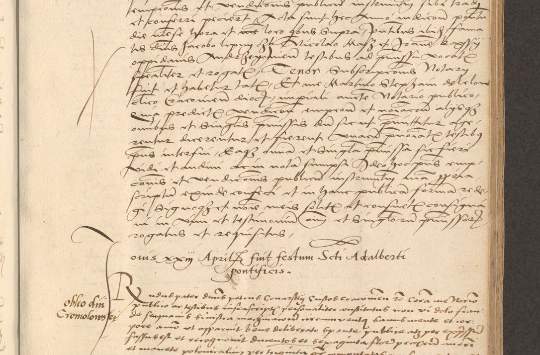 Zdjęcie nr 647 dla obiektu archiwalnego: [Acta actorum vicarialia coram Nicolao Bedlenski]