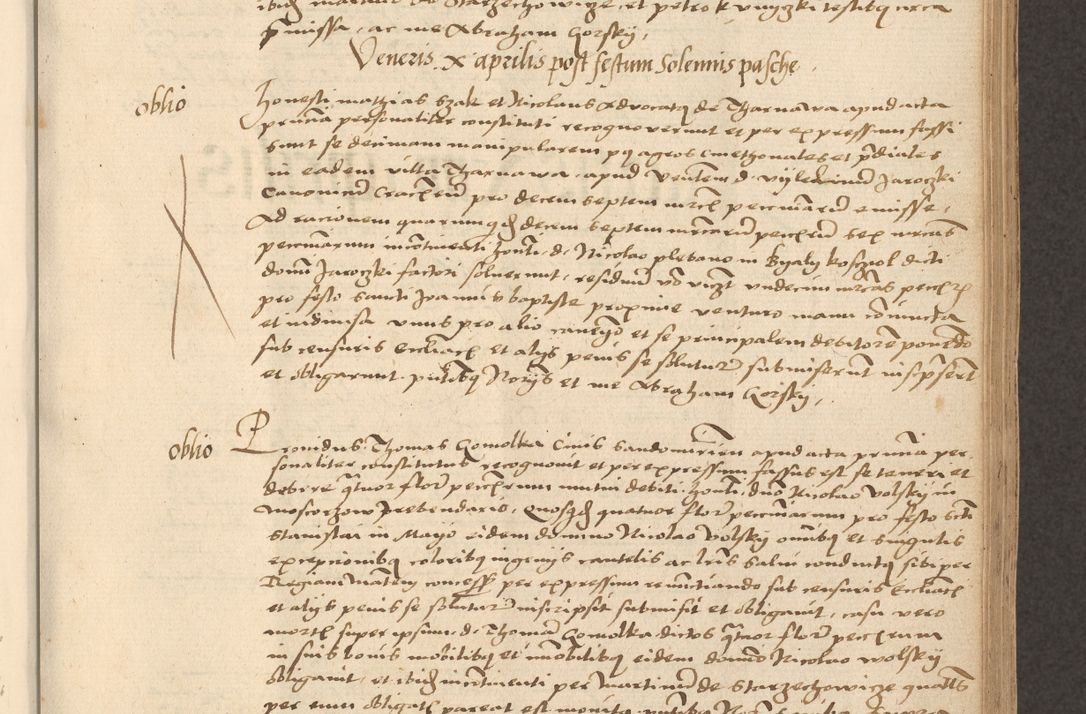 Zdjęcie nr 631 dla obiektu archiwalnego: [Acta actorum vicarialia coram Nicolao Bedlenski]