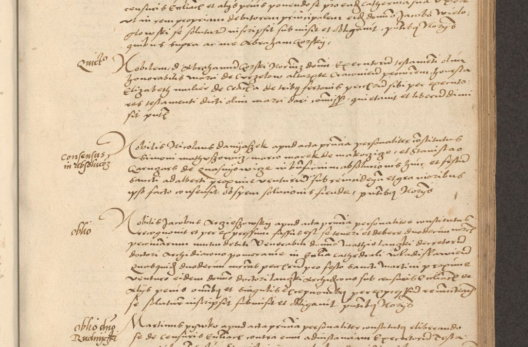 Zdjęcie nr 629 dla obiektu archiwalnego: [Acta actorum vicarialia coram Nicolao Bedlenski]