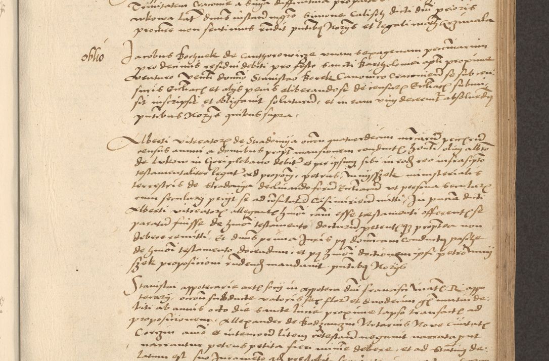 Zdjęcie nr 627 dla obiektu archiwalnego: [Acta actorum vicarialia coram Nicolao Bedlenski]