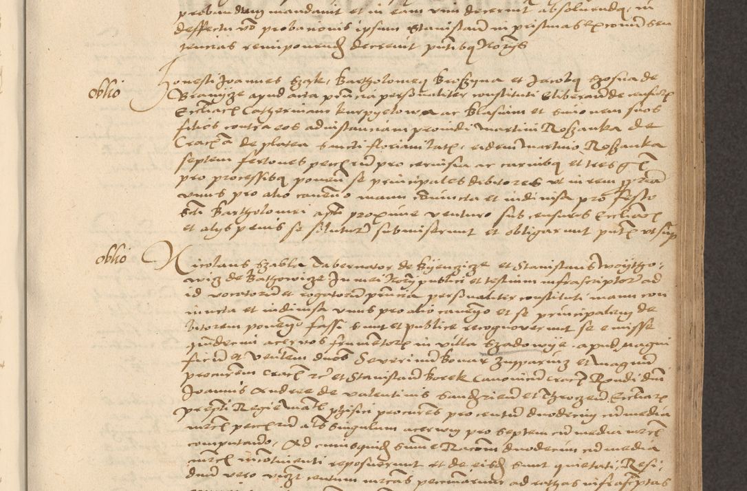 Zdjęcie nr 619 dla obiektu archiwalnego: [Acta actorum vicarialia coram Nicolao Bedlenski]