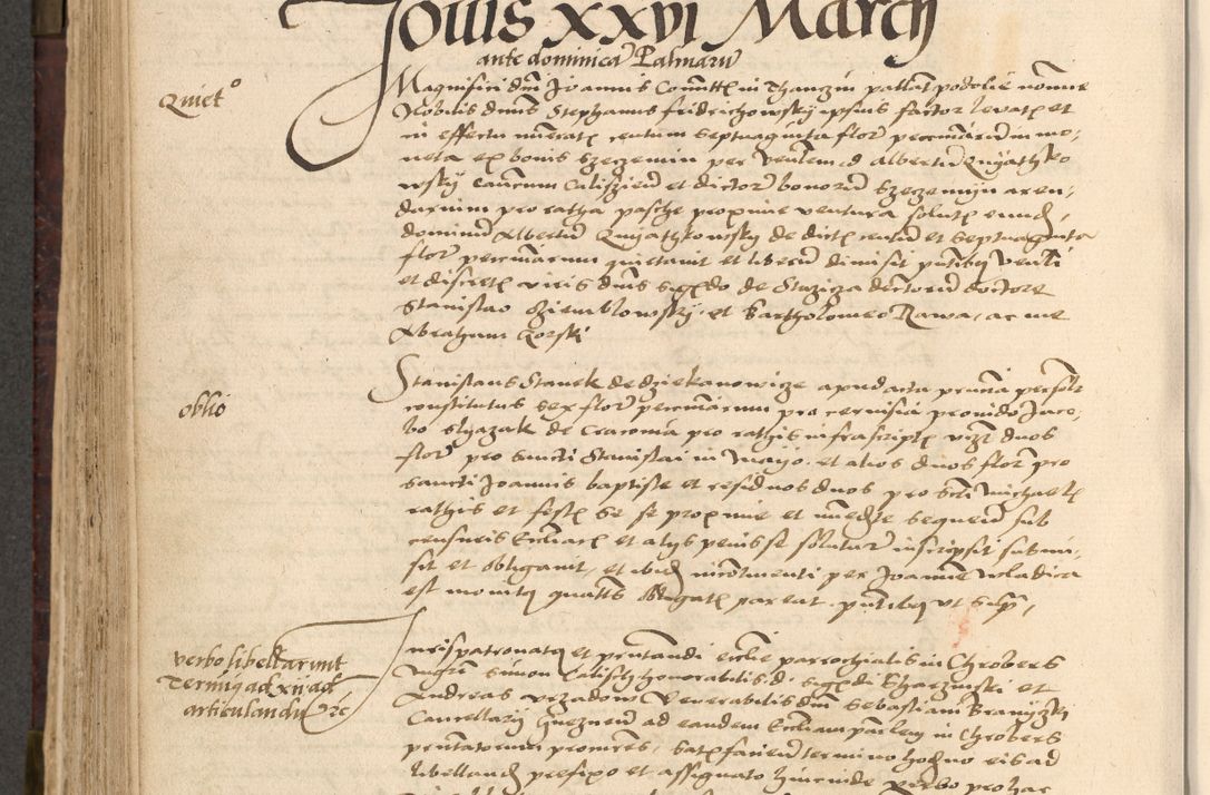 Zdjęcie nr 620 dla obiektu archiwalnego: [Acta actorum vicarialia coram Nicolao Bedlenski]