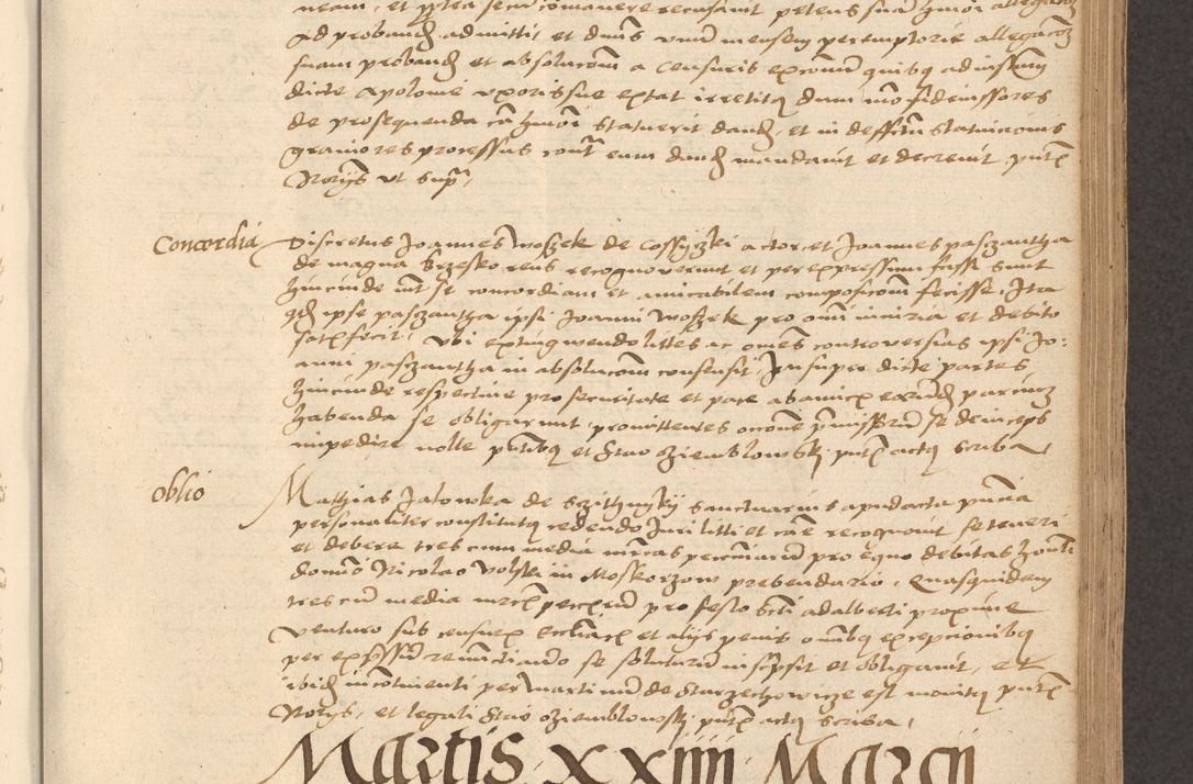 Zdjęcie nr 613 dla obiektu archiwalnego: [Acta actorum vicarialia coram Nicolao Bedlenski]